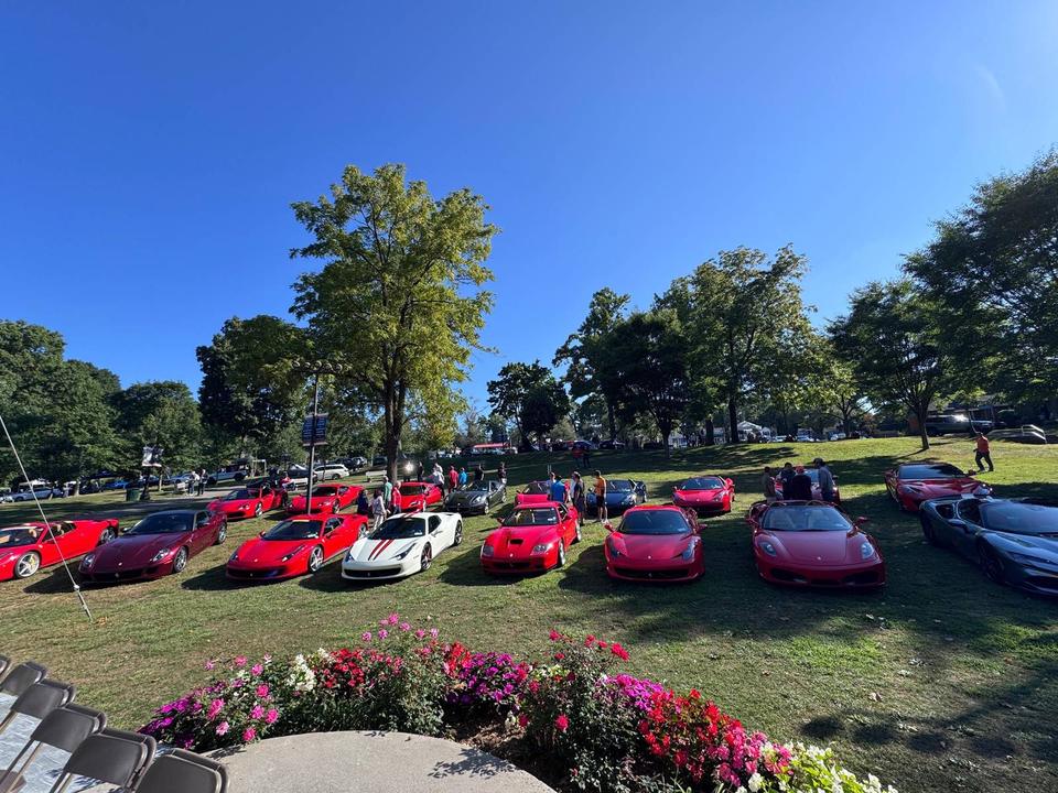 Flyer for Great Marques Concours 2026 - Morgan Memorial Park, Glen Cove
