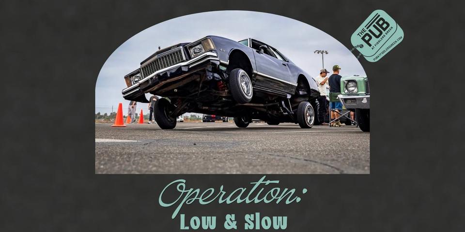 Flyer for Operation: Low & Slow Car Show - Joint Forces Training Base Los Alamitos