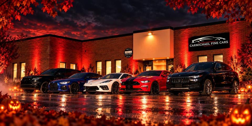 Flyer for Halloween Car-Nival - Carmichael Fine Cars, Mississauga