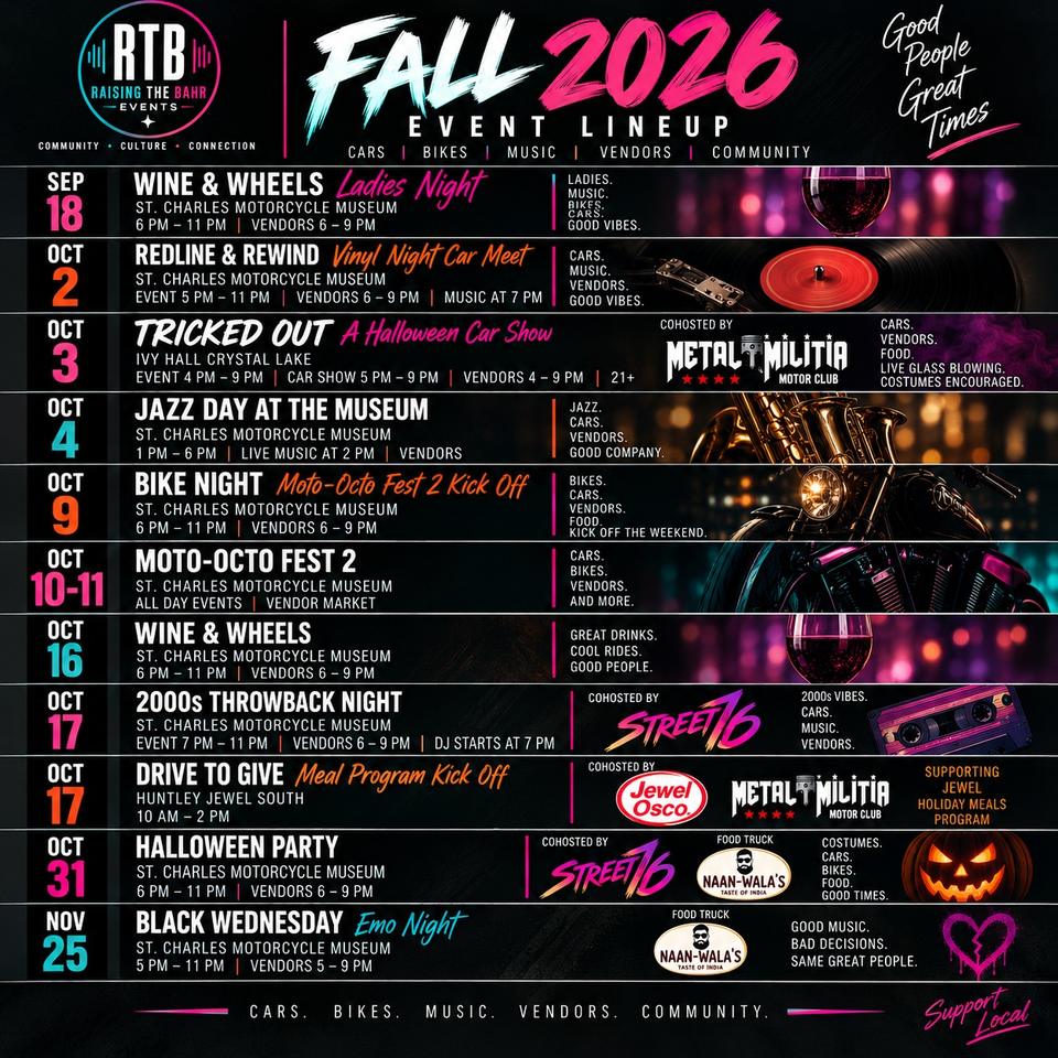 Flyer for Black Wednesday - Emo Night