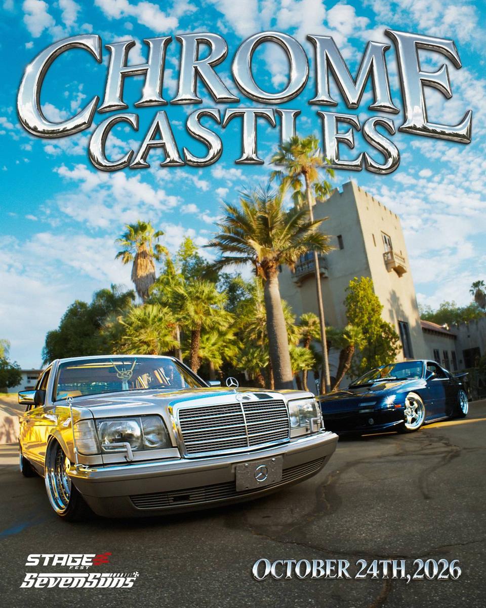 Flyer for Chrome Castles - Riverside
