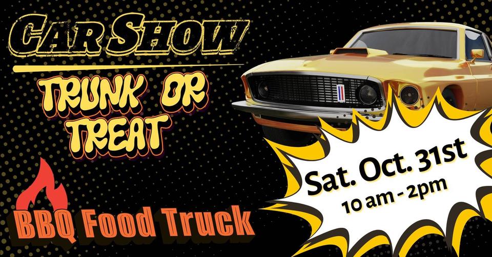 Flyer for RHBC Car Show and Trunk or Treat - Richland Hills